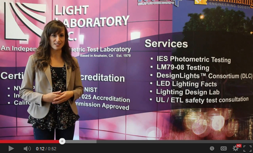 Click to view Light Laboratory Services Video. 